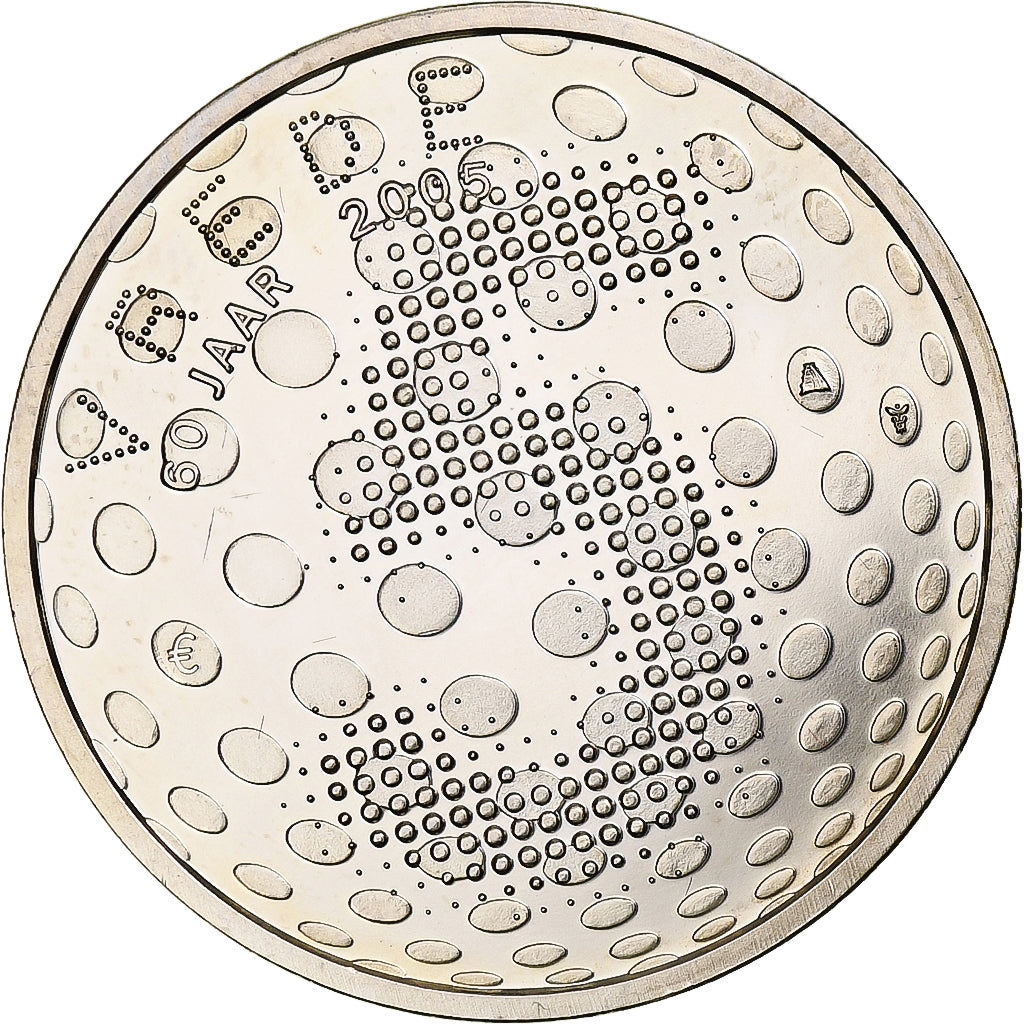 Netherlands, 5 Euro, 60th Anniversary of Liberation, 2005, Utrecht, MS(63)