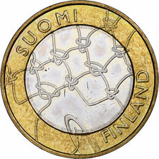 Finlande, 5 Euro, Province d'Åland, 2011, Vantaa, TTB+, Bimétallique, KM:177