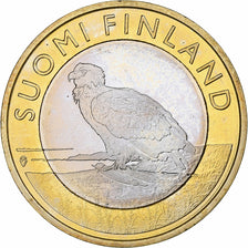 Finland, 5 Euro, Le pygargue à queue blanche en Åland, 2014, UNC-, Bi-Metallic