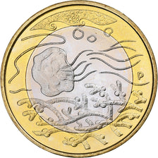 Finland, 5 Euro, Nordic Nature Series - Waters, 2014, UNC-, Bi-Metallic, KM:206