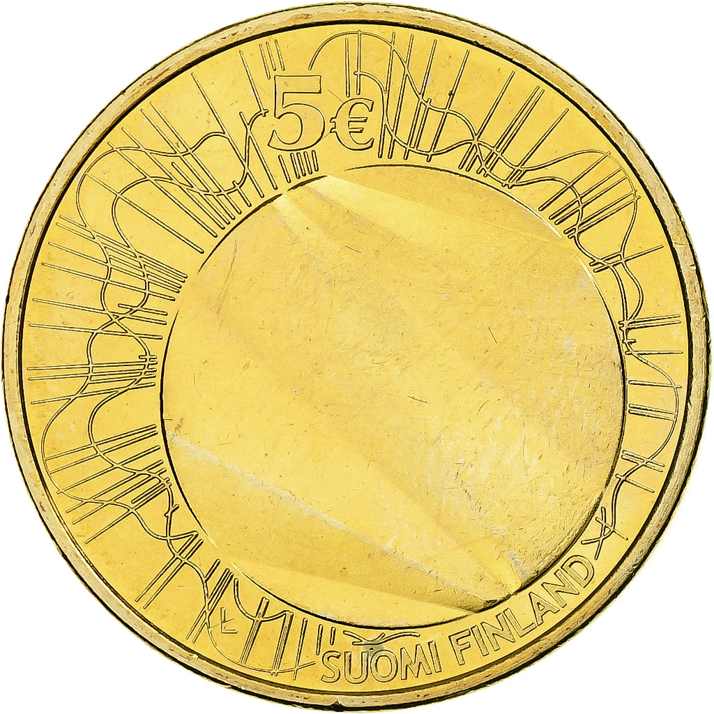 Finland, 5 Euro, Helsinki capitale mondiale du design, 2012, Vantaa, PR+