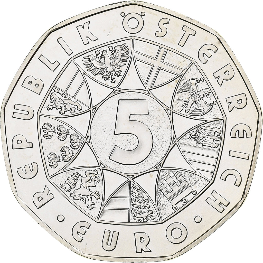 Oostenrijk, 5 Euro, Tyrolean Resistance, 2009, Vienna, UNC-, Zilver, KM:3177