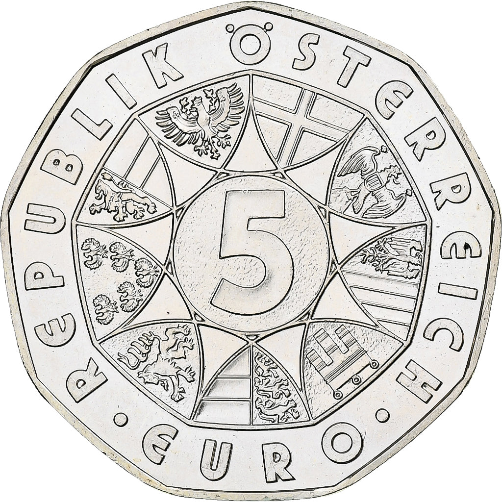 Austria, 5 Euro, Snowboard, 2010, Vienna, MS(65-70), Silver, KM:3192