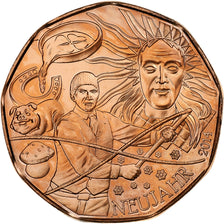 Austria, 5 Euro, New Year, 2014, Vienna, MS(65-70), Copper