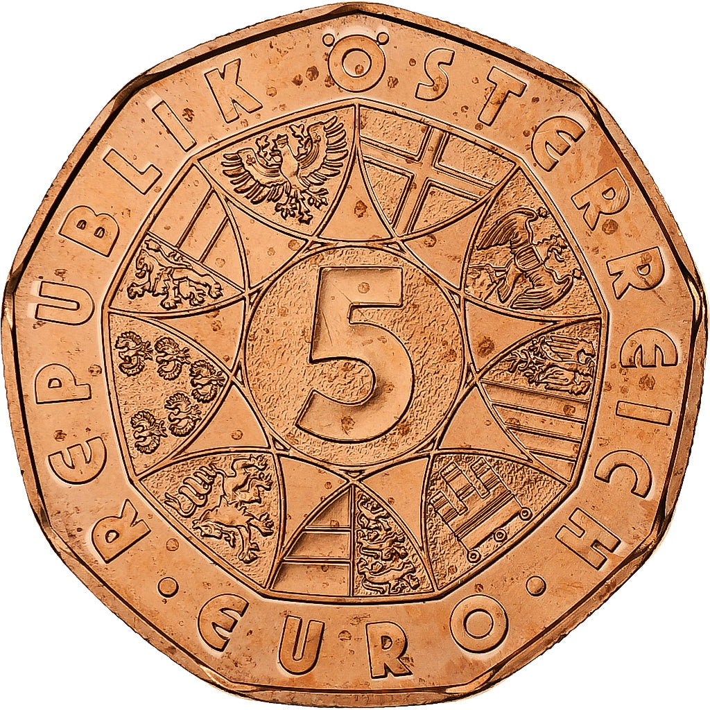 Austria, 5 Euro, Arctic Adventure, 2014, Vienna, MS(65-70), Copper