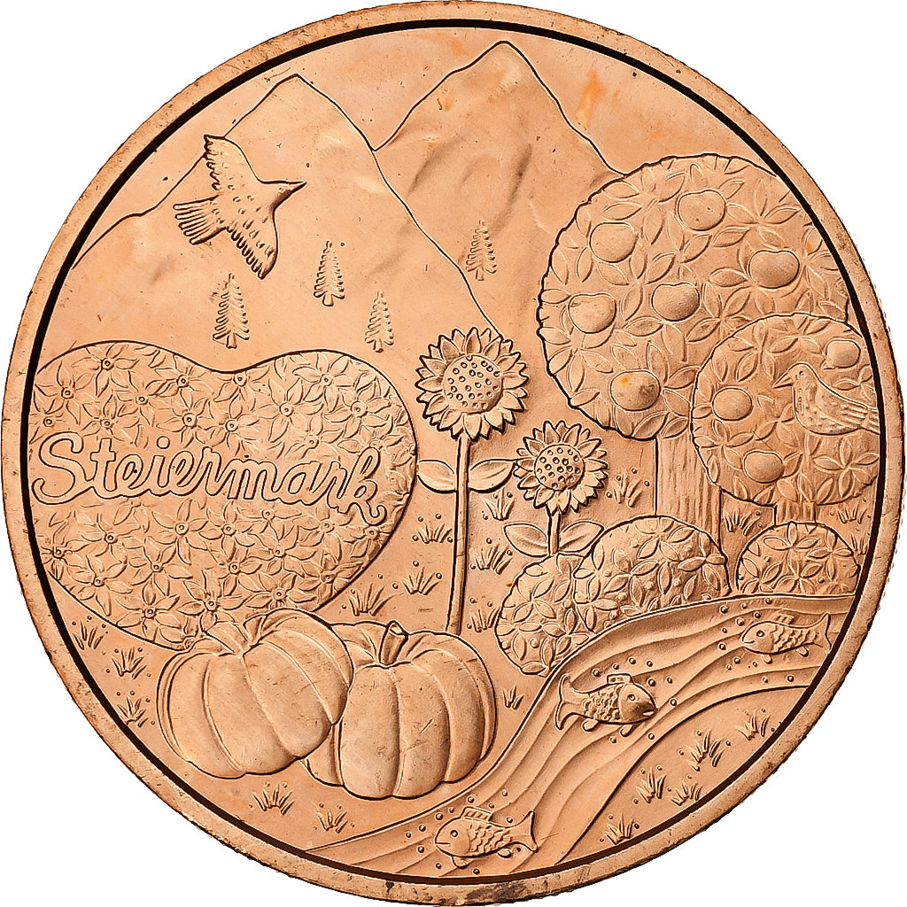 Austria, 10 Euro, 2012, Vienna, SPL, Rame, KM:3207