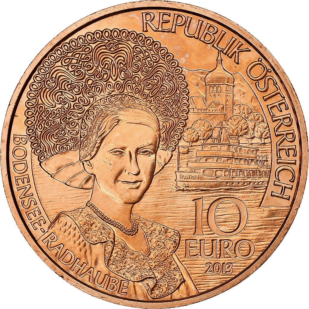 Austria, 10 Euro, 2013, Vienna, MS(63), Copper, KM:3224