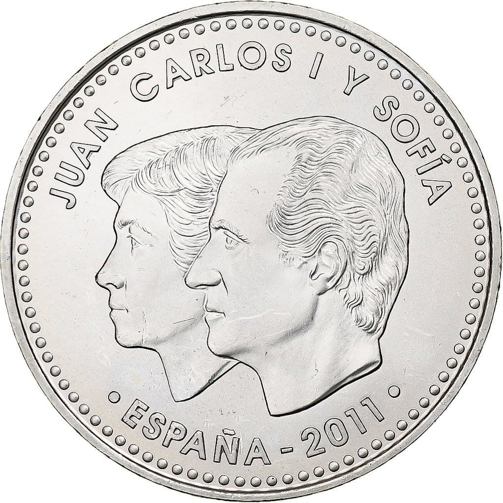 Spagna, 20 Euro, 2011, Madrid, SPL, Argento, KM:1246