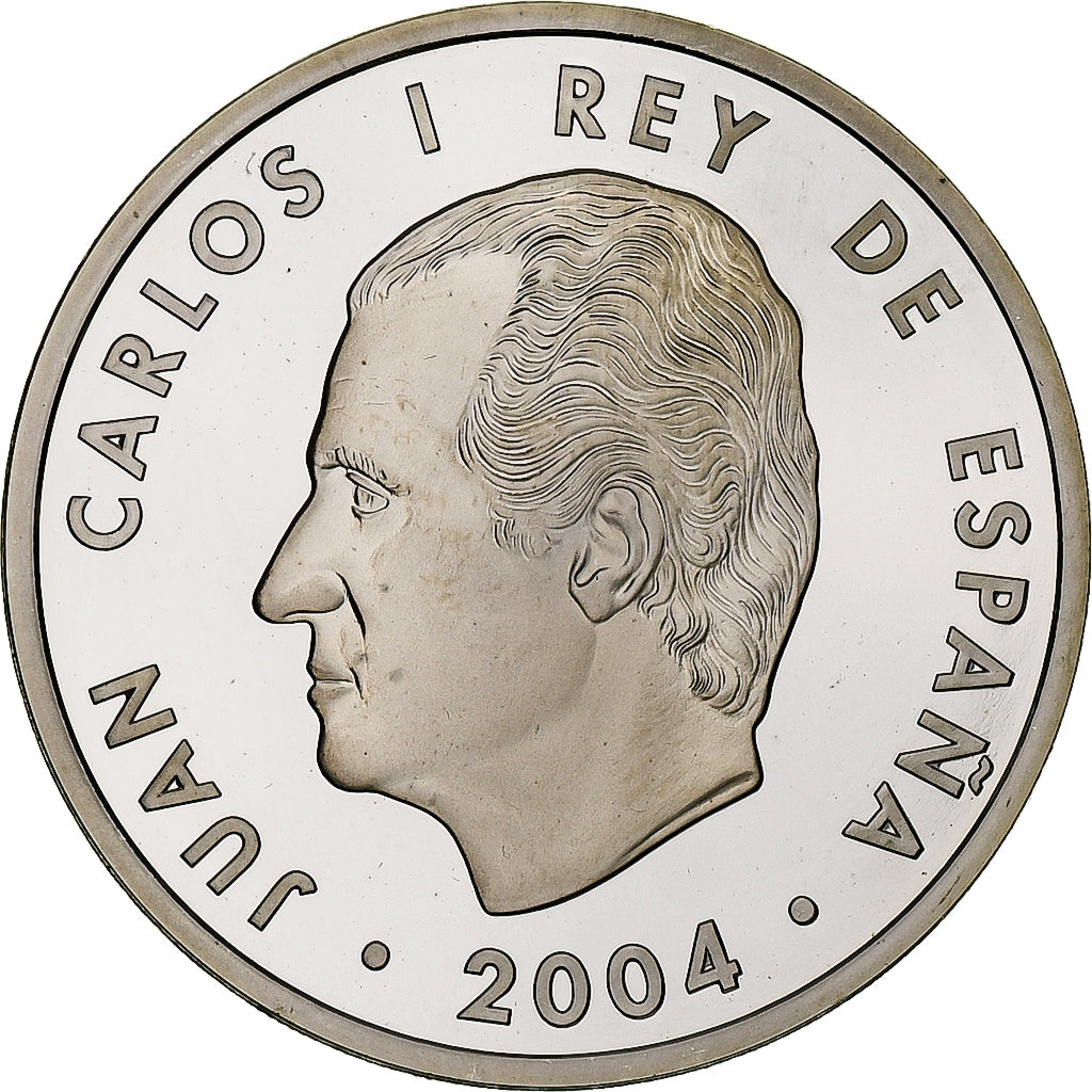 Spanien, 10 Euro, 2004, Madrid, UNZ, Silber, KM:1099