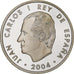Spanien, 10 Euro, 2004, Madrid, UNZ, Silber, KM:1099