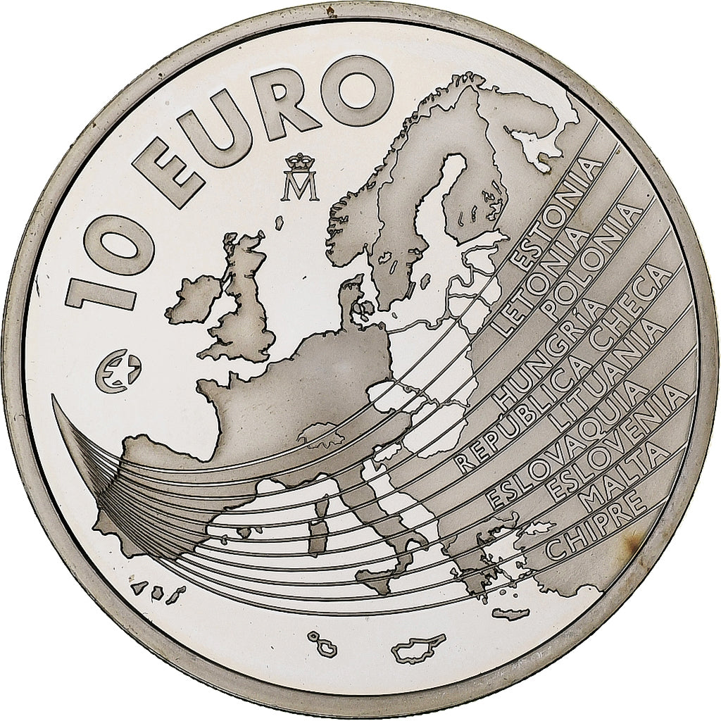 Spanien, 10 Euro, 2004, Madrid, UNZ, Silber, KM:1099