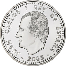 Spain, 10 Euro, 2005, Madrid, MS(65-70), Silver, KM:1065