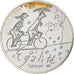 France, 10 Euro, 2014, Sempé Egalité Automne, MS(63), Silver