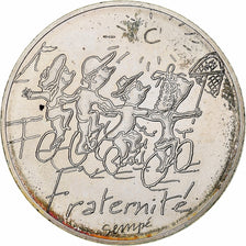 France, 10 Euro, Monnaie de Paris, Sempé - Été - Fraternité, 2014, MS(63)