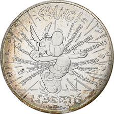 France, 10 Euro, Liberté, Astérix Potion, 2015, Paris, MS(63), Silver