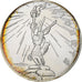 France, 10 Euro, Liberté Astérix Flamme, 2015, Paris, MS(63), Silver