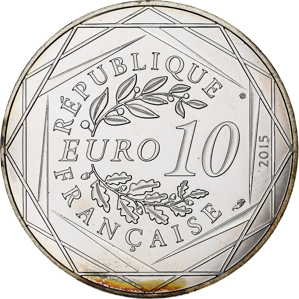 Francia, Monnaie de Paris, 10 Euro, Astérix Égalité (Le devin - Obélix)