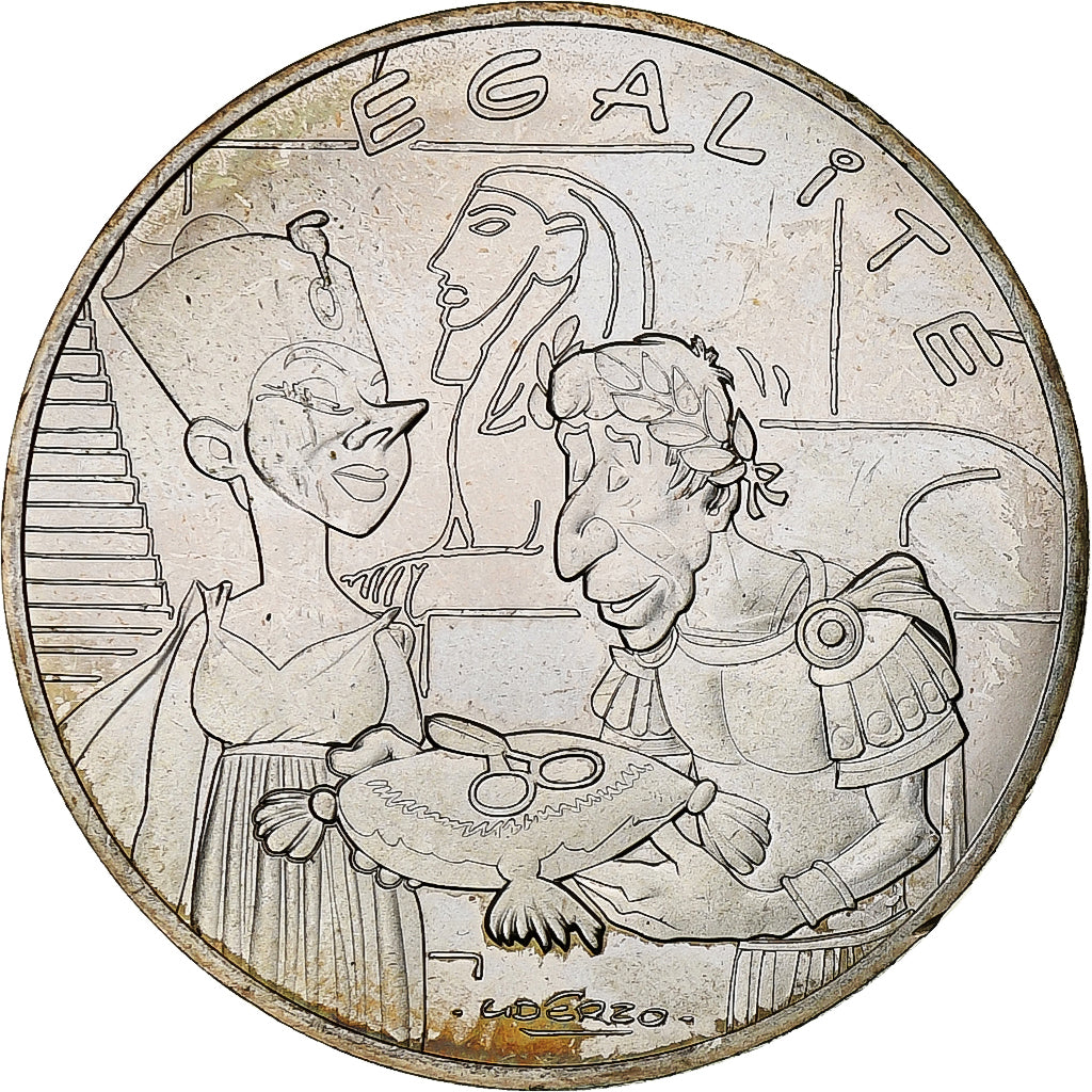 Francia, Monnaie de Paris, 10 Euro, Astérix Égalité (Astérix et