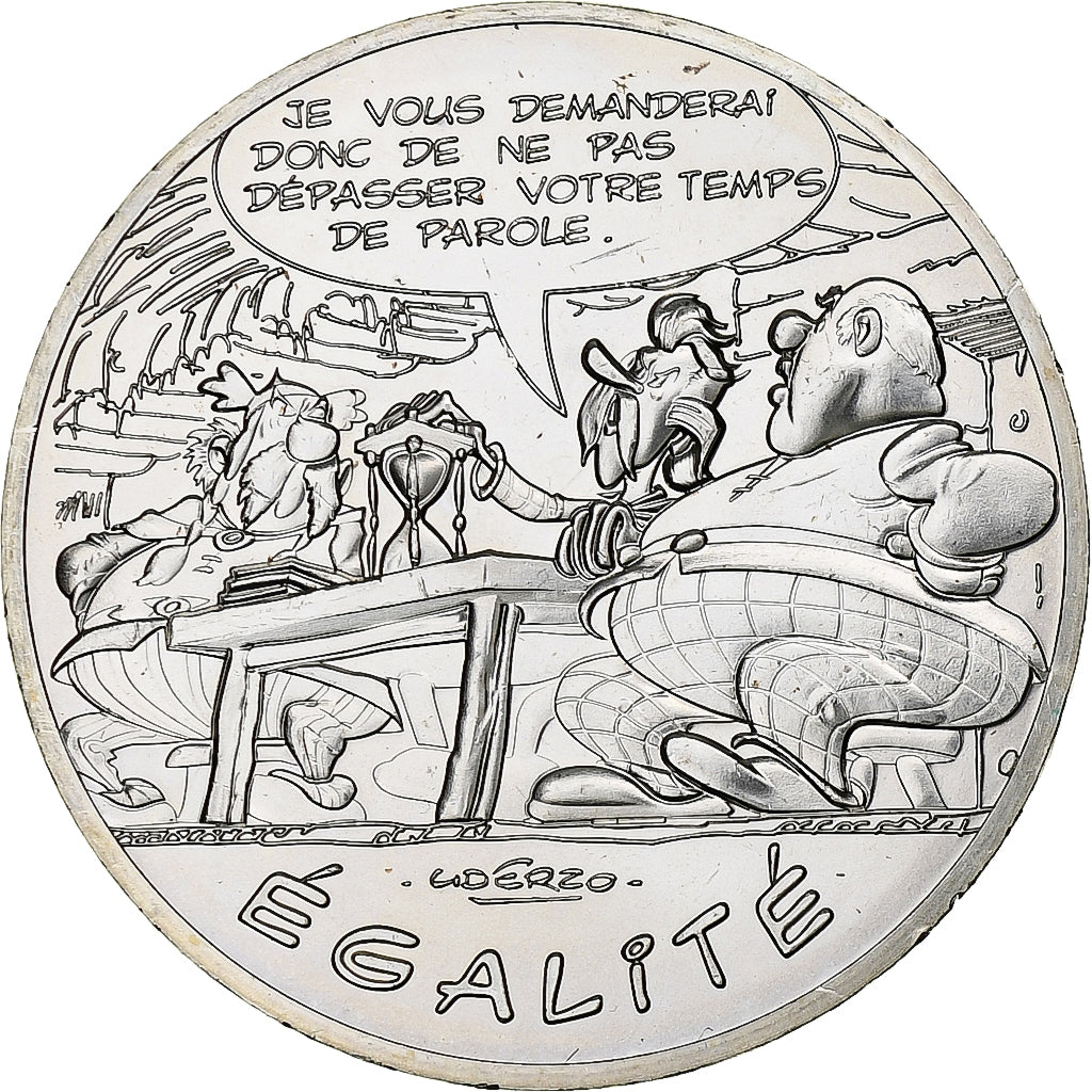 Francia, Monnaie de Paris, 10 Euro, Astérix Égalité (Le cadeau de César)
