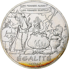 France, 10 Euro, Egalité, Druide, 2015, Paris, MS(63), Silver