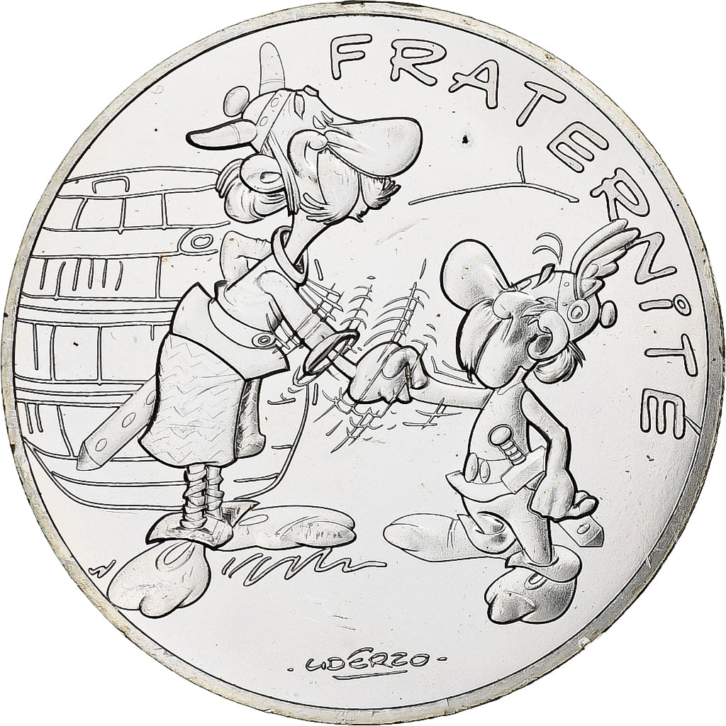 Frankrijk, Parijse munten, 10 Euro, Astérix Fraternité (Astérix chez les