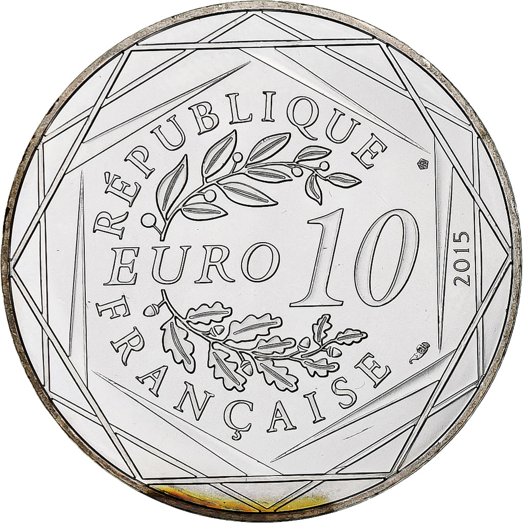 France, Fraternité, 10 Euro, Astérix - Fraternité - Latraviata, 2015, Paris