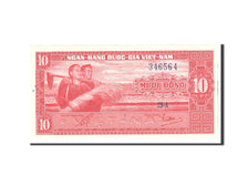 Geldschein, South Viet Nam, 10 D<ox>ng, 1962, Undated, KM:5a, VZ