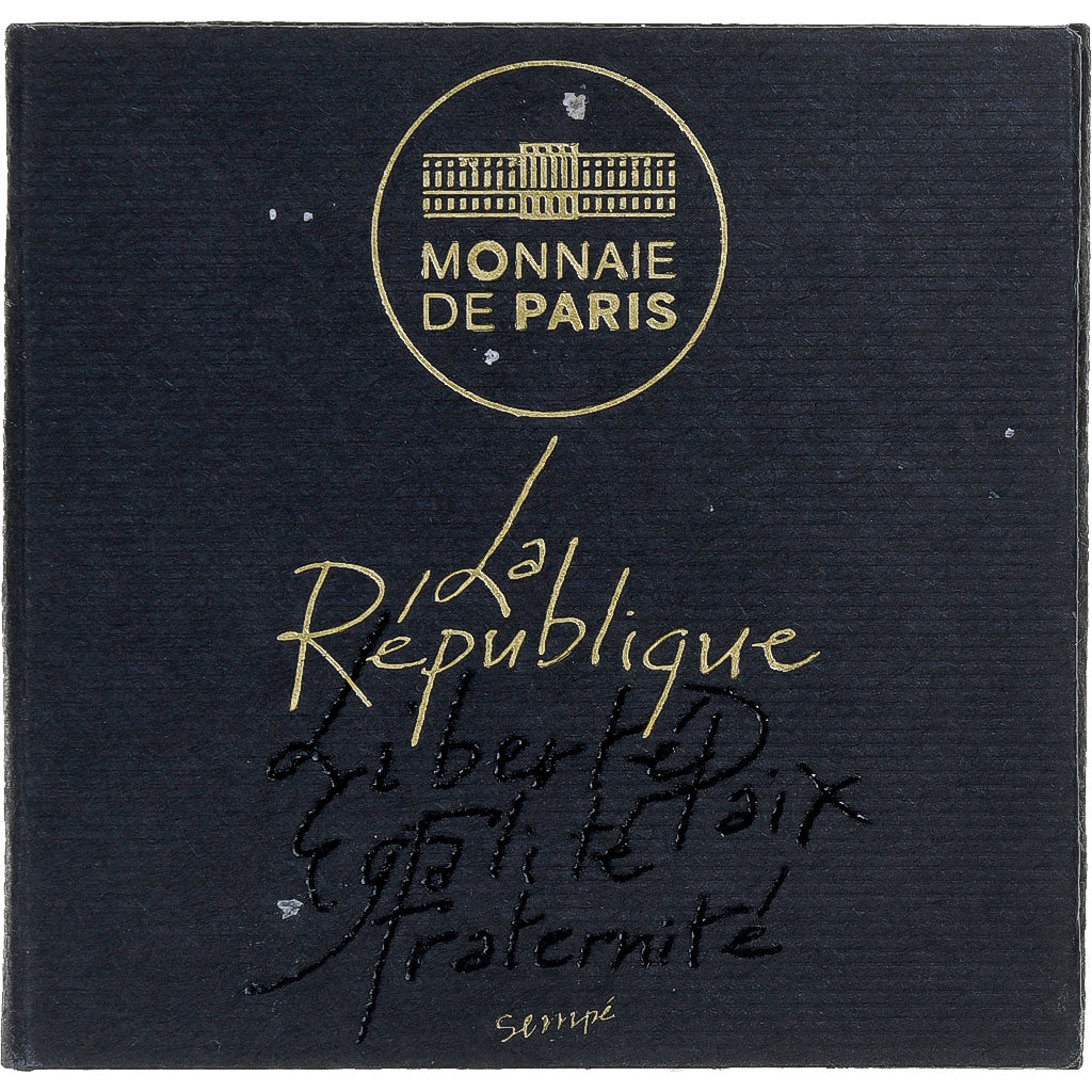 France, 500 Euro, République, Sempé, 2014, Paris, MS(65-70), Gold