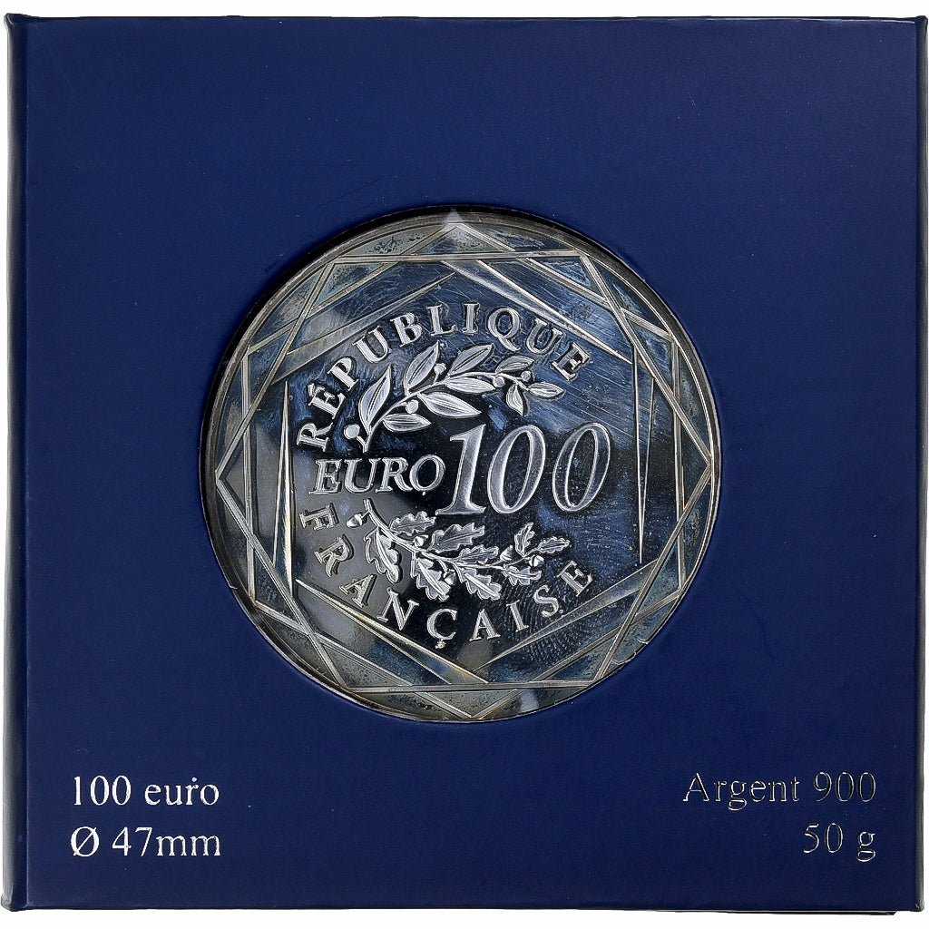 France, 100 Euro, Hercule, 2013, Paris, MS(65-70), Silver, Gadoury:EU591