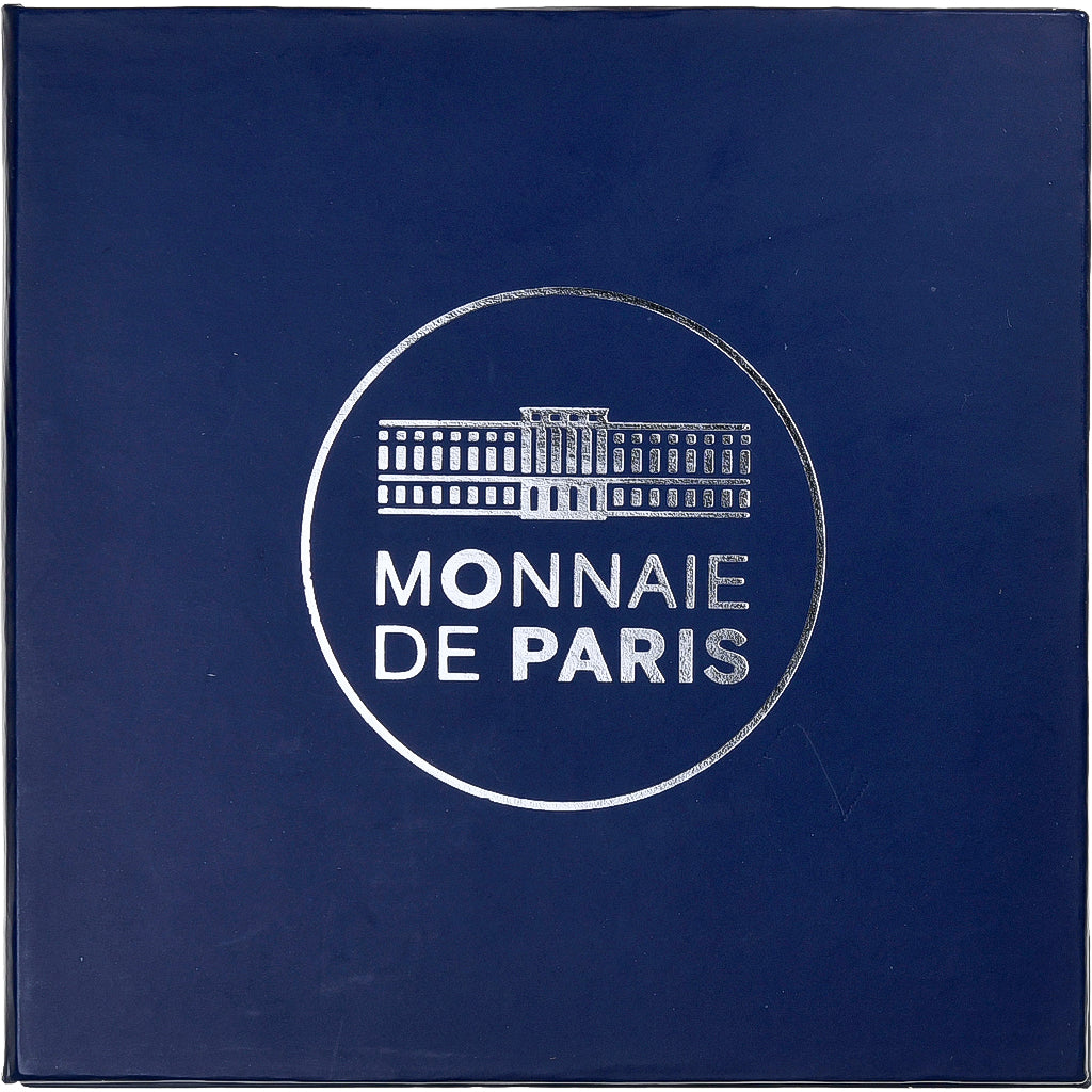 France, Monnaie de Paris, 100 Euro, Coq, 2016, Paris, FDC, Argent