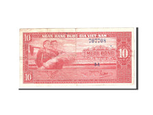 Banconote, Vietnam del Sud, 10 D<ox>ng, 1962, KM:5a, Undated, BB