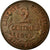 Moneda, Francia, Dupuis, 2 Centimes, 1916, Paris, EBC, Bronce, Gadoury:107