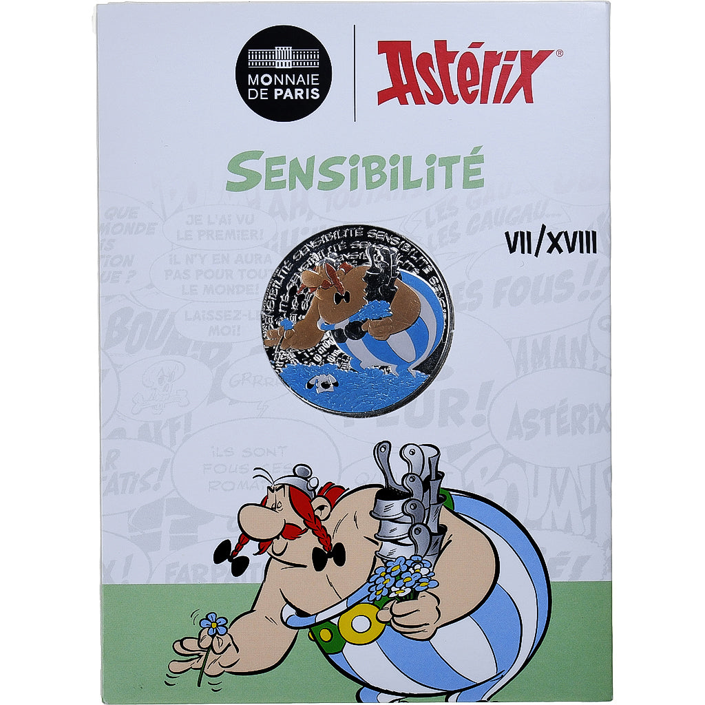 France, 10 Euro, 2022, Monnaie de Paris, Astérix - Sensibilité, MS(65-70)