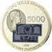 Frankreich, Medaille, Les Anciens Francs, billet de 5000 Francs Victoire, STGL