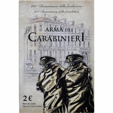 Italy, 2 Euro, Armée des Carabiniers, 2014, Rome, BU, MS(65-70)