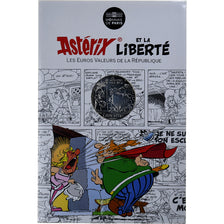 France, 10 Euro, Astérix Liberté (La rose et le glaive), 2015, Paris, B.D