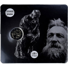 France, 2 Euro, le penseur de Rodin, 2017, Monnaie de Paris, BU, MS(65-70)