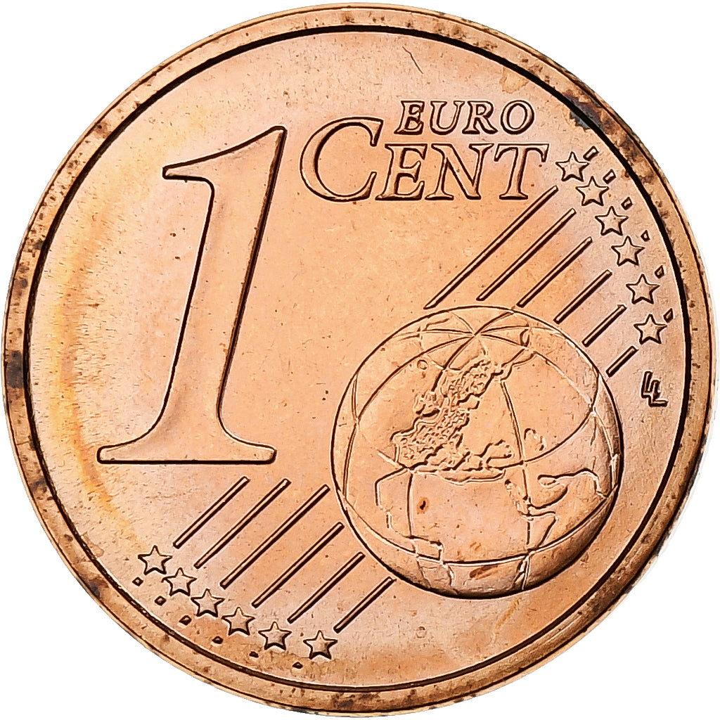 San Marino, Euro Cent, 2004, Rome, UNZ, Copper Plated Steel, KM:440