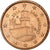 San Marino, 5 Euro Cent, 2004, Rome, UNC-, Copper Plated Steel, KM:442