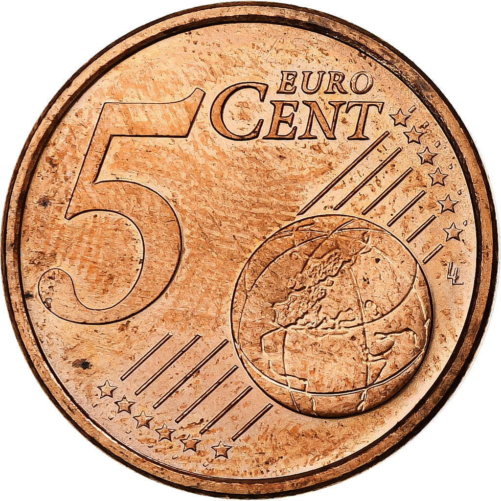 San Marino, 5 Euro Cent, 2004, Rome, UNZ, Copper Plated Steel, KM:442