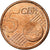 San Marino, 5 Euro Cent, 2004, Rome, MS(63), Aço Cromado a Cobre, KM:442