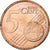 Andorra, 5 Euro Cent, 2014, MS(60-62), Aço Cromado a Cobre, KM:New
