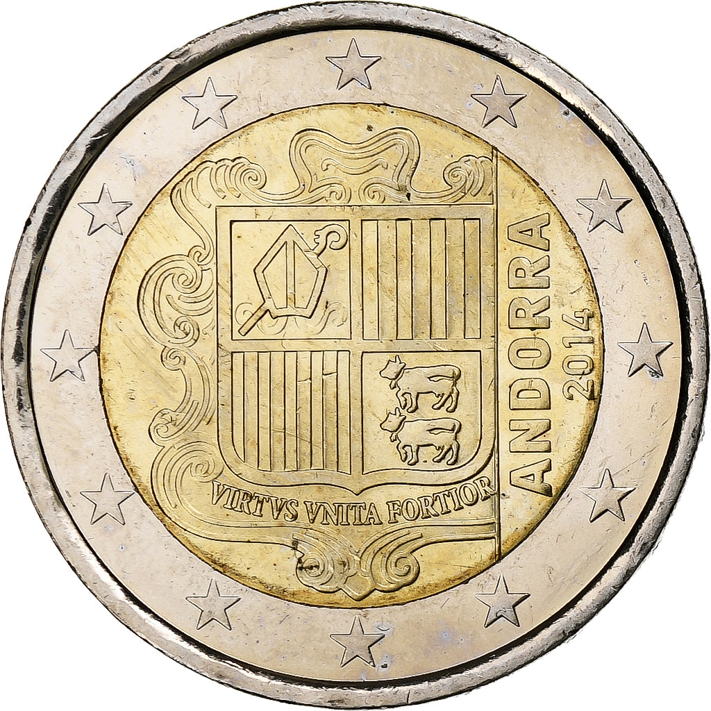 Andorra, 2 Euro, 2014, SPL, Bi-metallico, KM:New