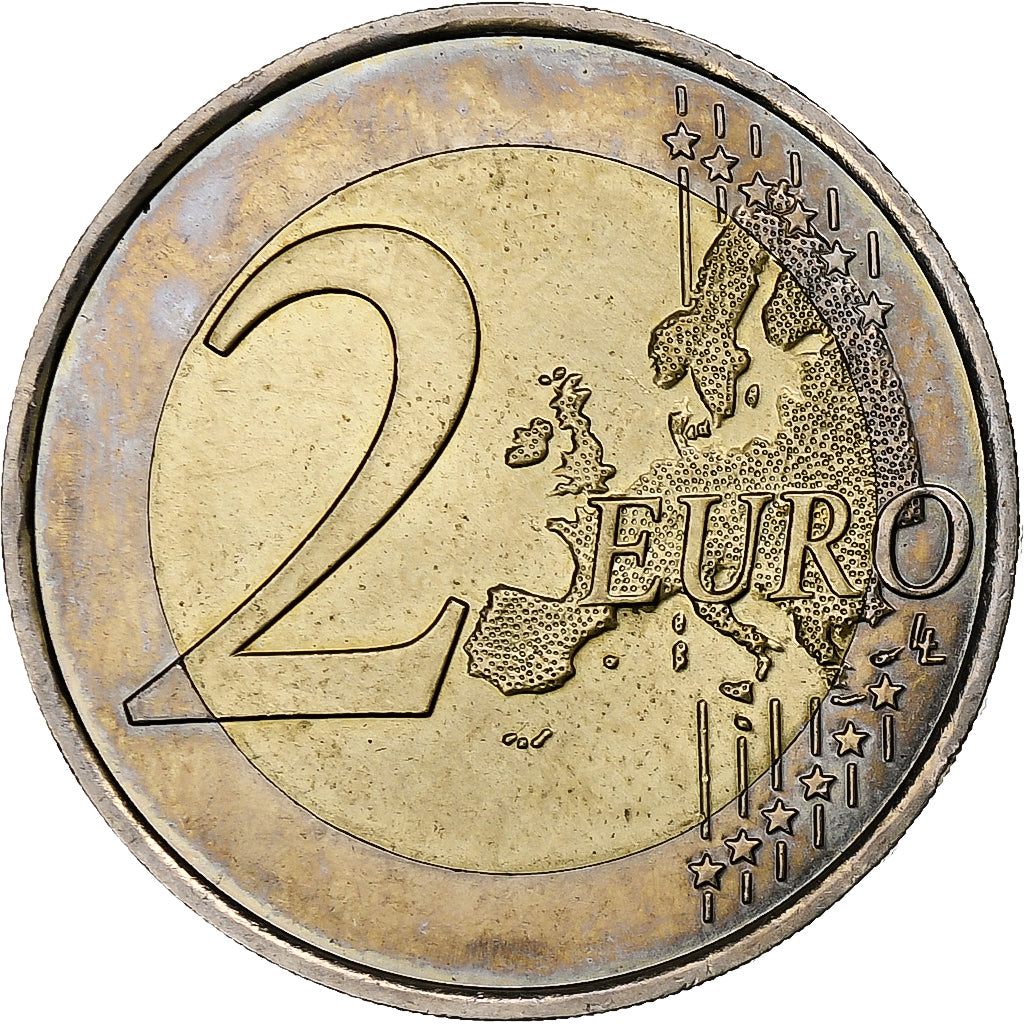 Frankreich, 2 Euro, European Union Presidency, 2008, Paris, VZ+, Bi-Metallic