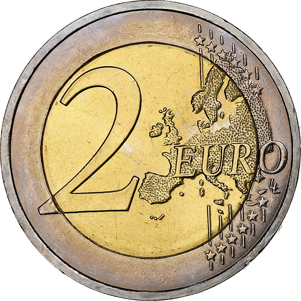 France, 2 Euro, 10 ans de l'Euro, 2012, Paris, SPL, Bimétallique, KM:1846