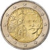 France, 2 Euro, Baron Pierre Coubertin, 2013, Paris, MS(63), Bi-Metallic