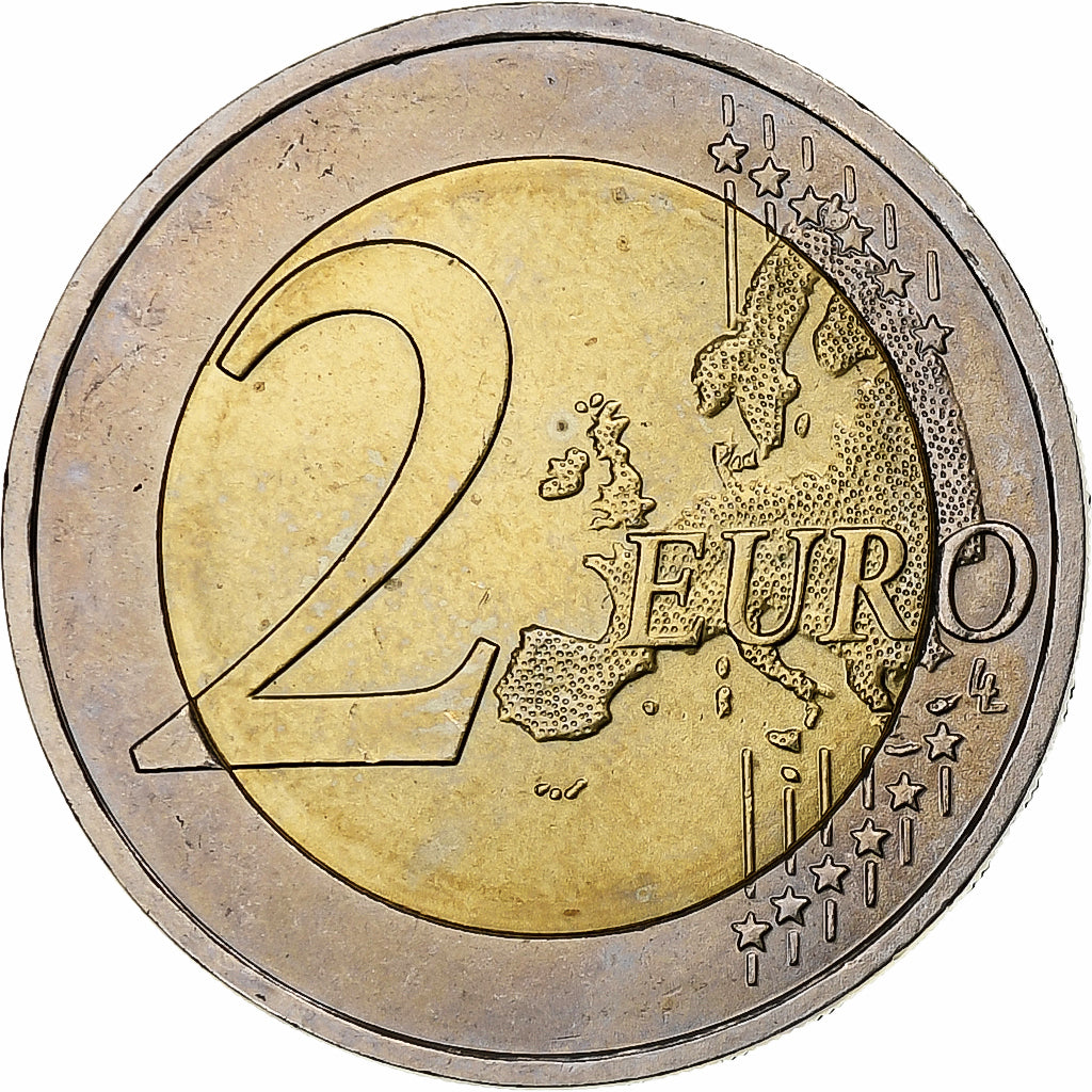GERMANY - FEDERAL REPUBLIC, 2 Euro, Mecklembourg, 2007, Munich, MS(63)