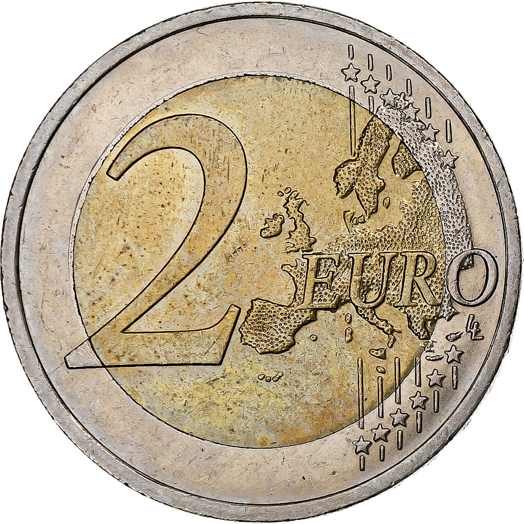 GERMANIA - REPUBBLICA FEDERALE, 2 Euro, Cathédrale d'Hambourg, 2008, Munich