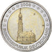 GERMANIA - REPUBBLICA FEDERALE, 2 Euro, 2008, Stuttgart, BB+, Bi-metallico