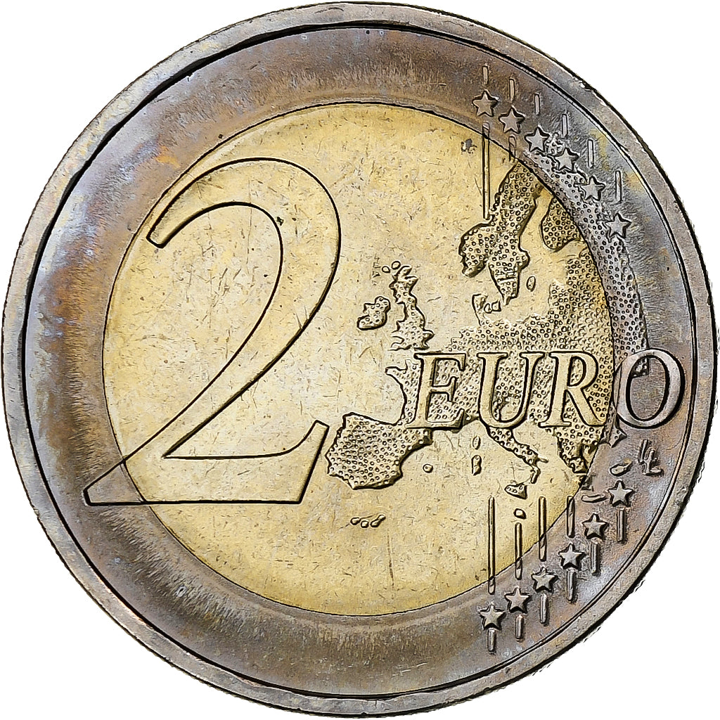 GERMANY - FEDERAL REPUBLIC, 2 Euro, EMU, 2009, Hambourg, MS(63), Bi-Metallic